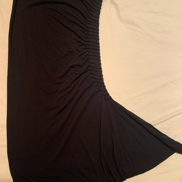 Rick Owens Lilies Iconic Black One Shoulder Dress - Picture 4 of 6